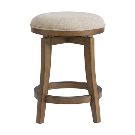 Alaterre Furniture Ellie Counter Height Stool, Brown ANEL07FDC